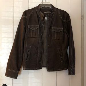 Brown cotton jacket